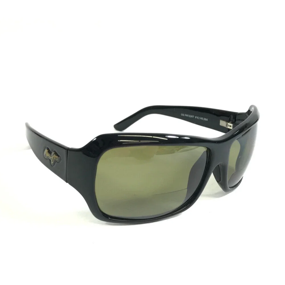 Maui Jim Sunglasses Readers +1.50 Palms MJ111-02 Gloss Black with HT Maui Lenses
